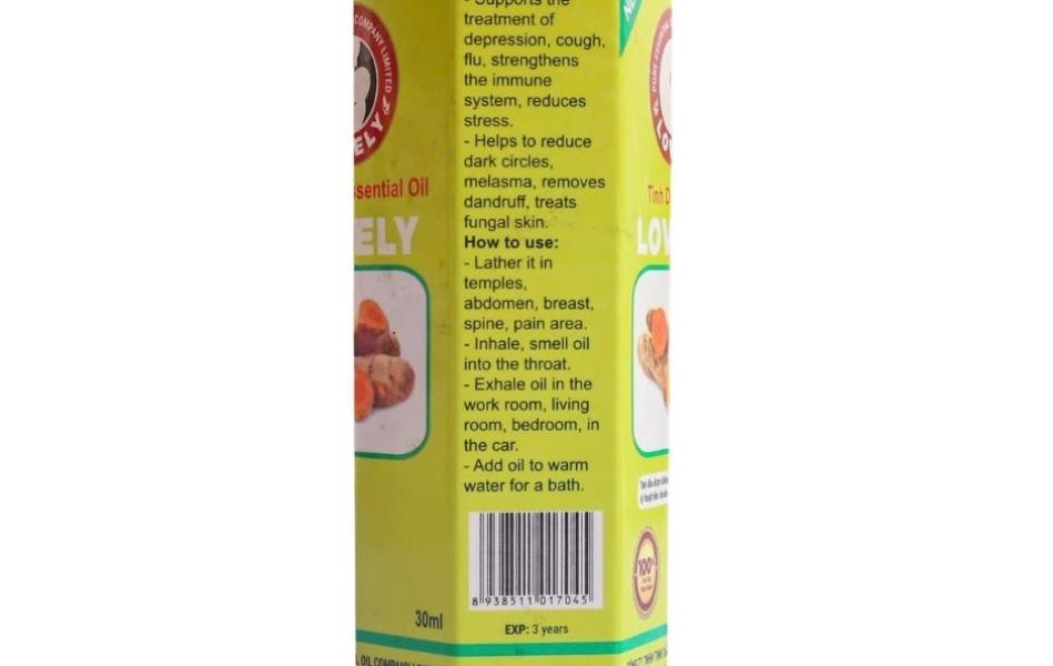 TINH DẦU NGHỆ LOVELY (30ML)