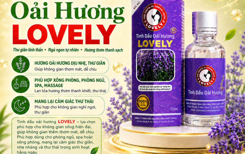 TINH DẦU OẢI HƯƠNG LOVELY