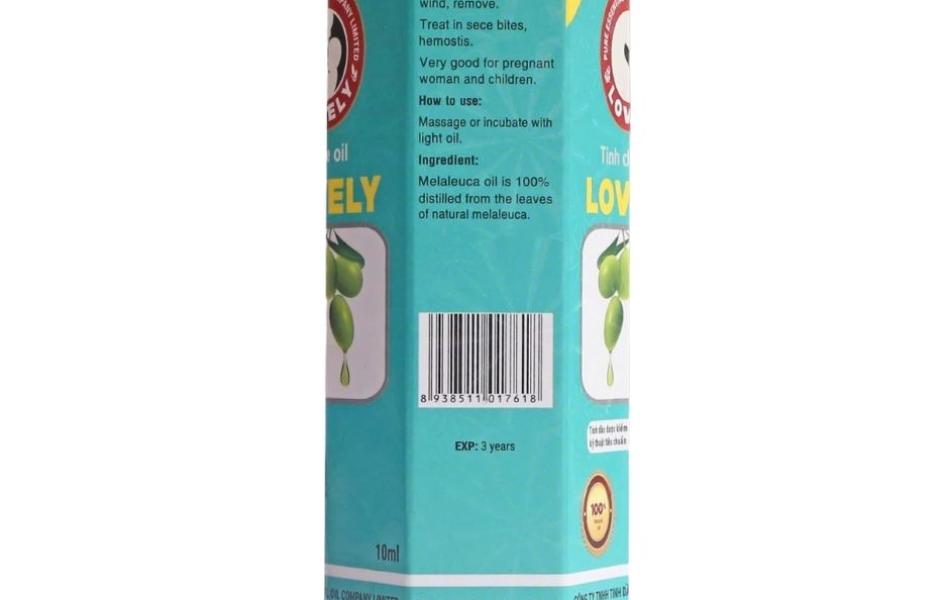 TINH DẦU OLIU LOVELY (30ML)