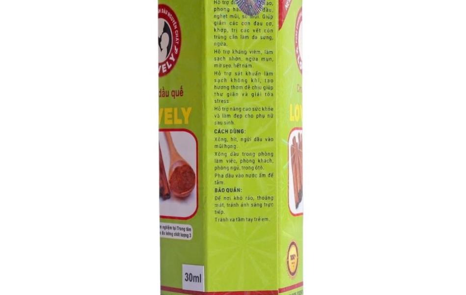 TINH DẦU QUẾ LOVELY (30ML)