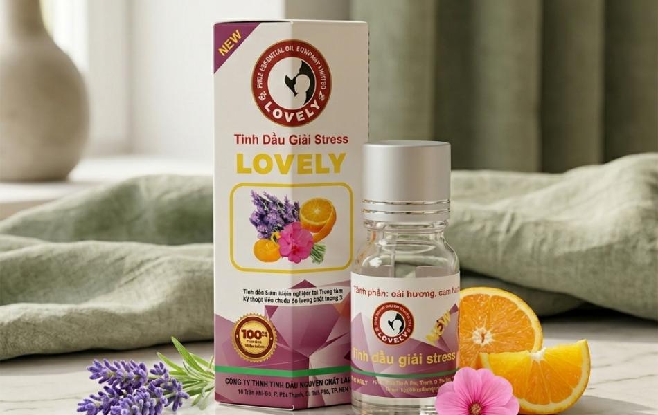 TINH DẦU GIẢI STRESS LOVELY
