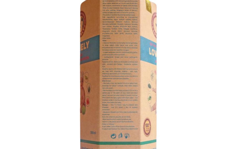 SỮA TẮM THẢO DƯỢC BABY LOVELY (500ML)