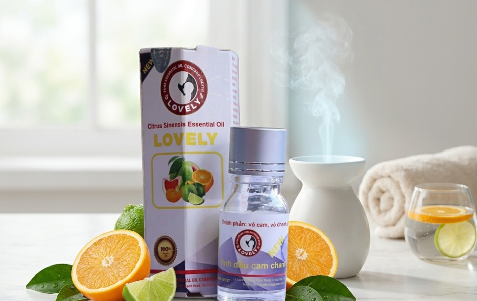 TINH DẦU CAM CHANH LOVELY