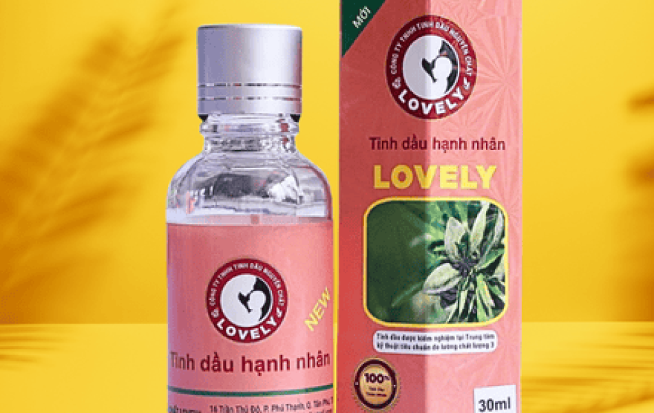 TINH DẦU HẠNH NHÂN LOVELY (30ML) NEW