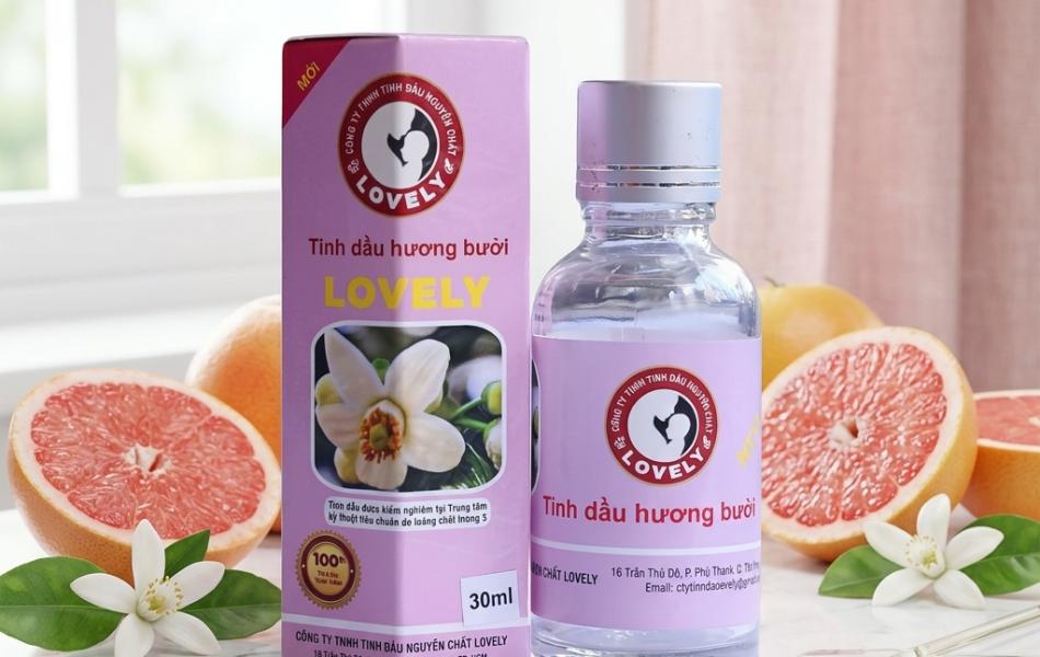 TINH DẦU HƯƠNG BƯỞI LOVELY