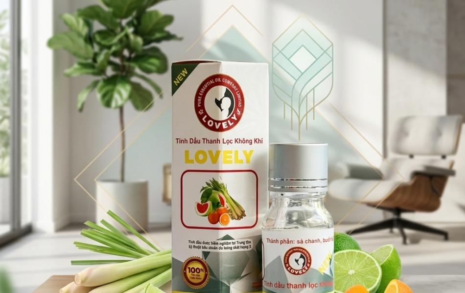 TINH DẦU THANH LỌC KH&Ocirc;NG KH&Iacute; LOVELY