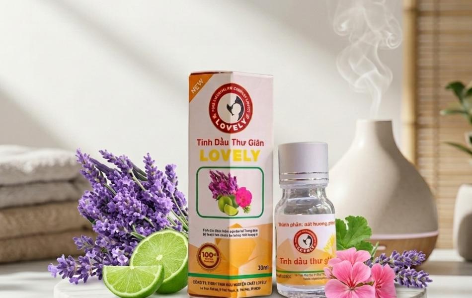 TINH DẦU THƯ GI&Atilde;N LOVELY