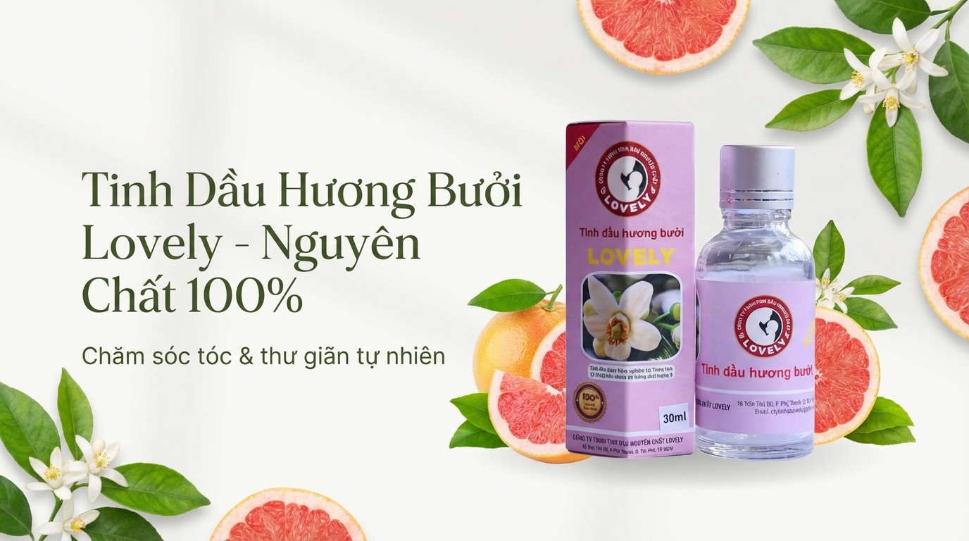 Hướng dẫn bảo quản tinh dầu hương bưởi an toàn