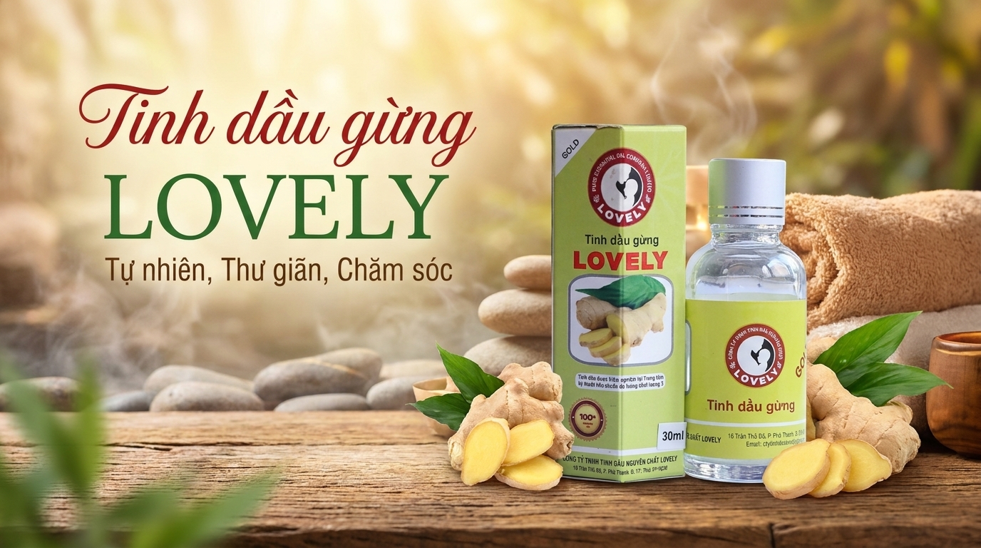 Cách bảo quản tinh dầu gừng hiệu quả
