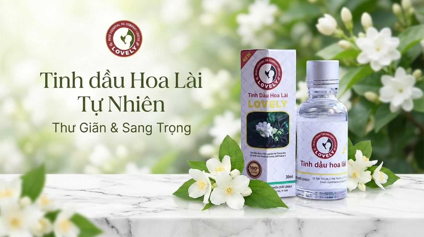 Hướng dẫn cách sử dụng tinh dầu hoa lài hiệu quả