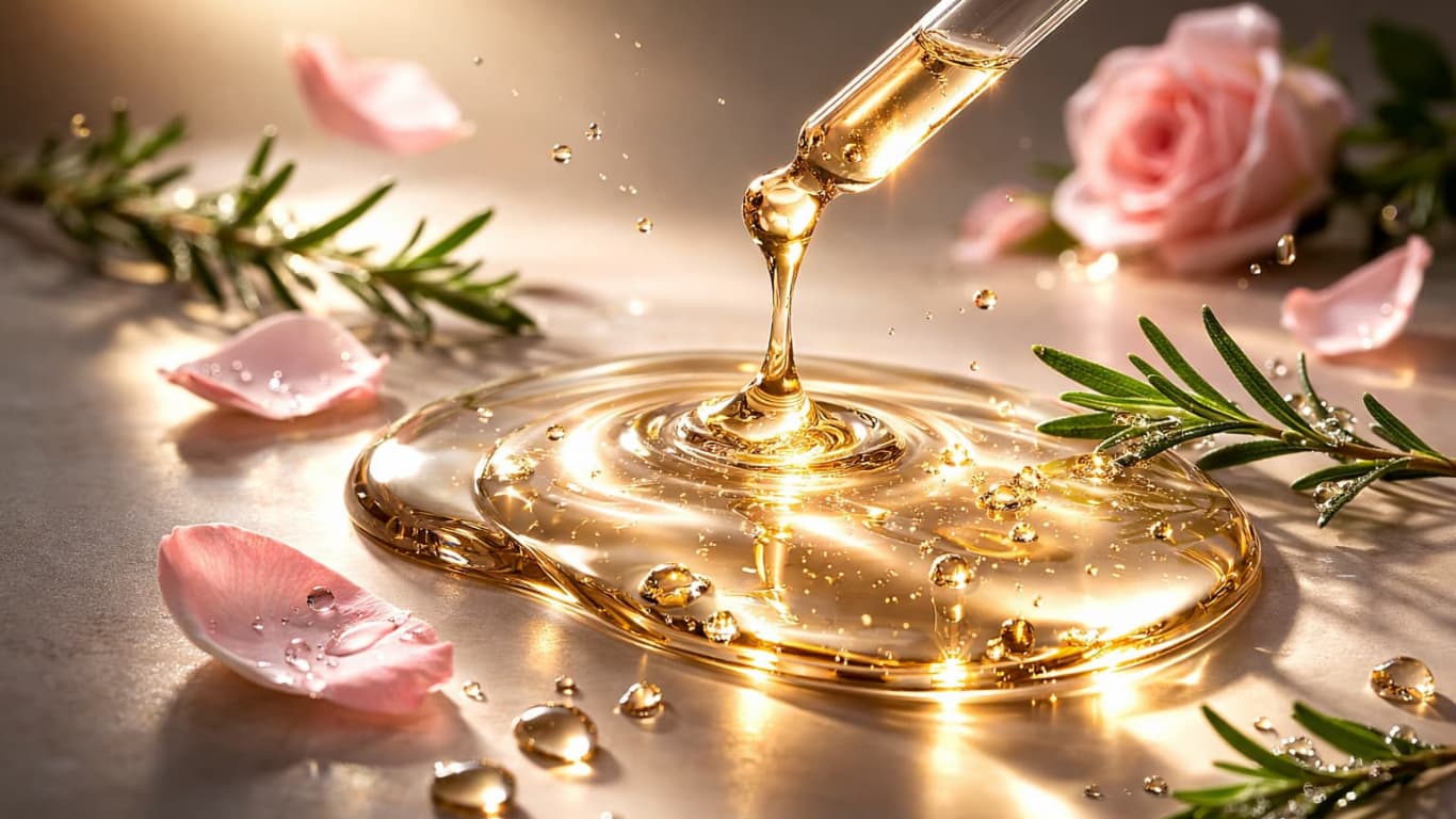 Serum hương thảo hoa hồng Lovely kháng viêm và dưỡng ẩm