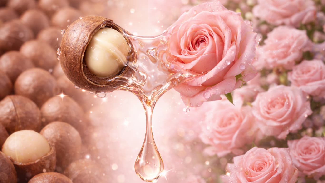 Serum Macca Hoa Hồng Lovely chính hãng hỗ trợ dưỡng ẩm chuyên sâu và phục hồi làn da