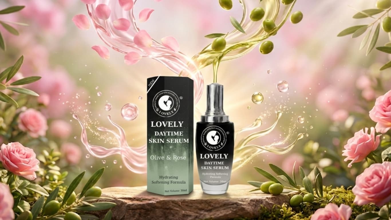 Serum Oliu Hoa Hồng Lovely dưỡng ẩm sâu và chống lão hóa