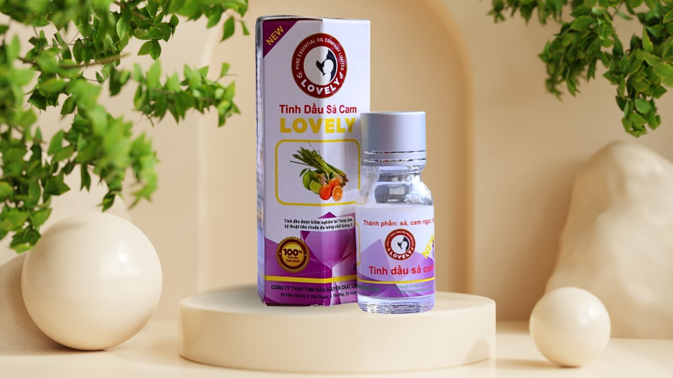 tinh dầu sả cam Lovely