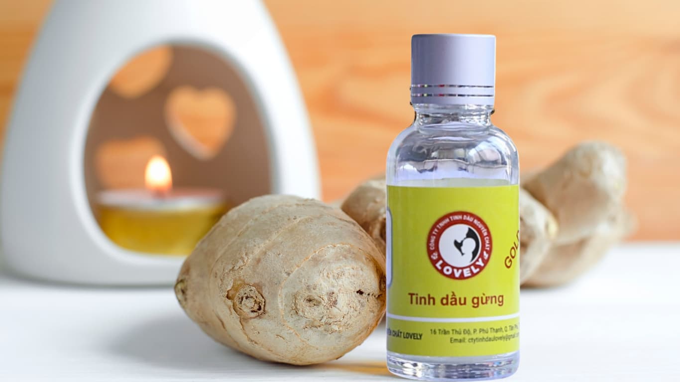 tinh dầu gừng Lovely
