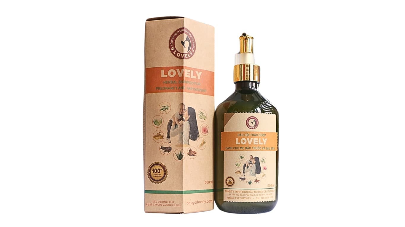 Dầu gội thảo dược Lovely