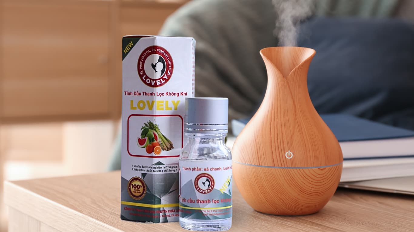 tinh dầu thanh lọc không khí Lovely