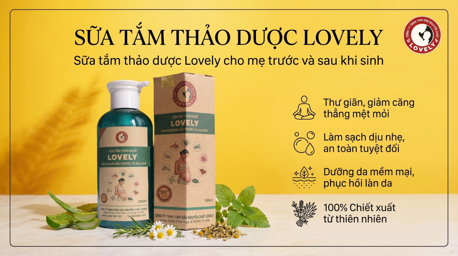 Hướng dẫn sử dụng sữa tắm thảo dược Lovely đúng cách