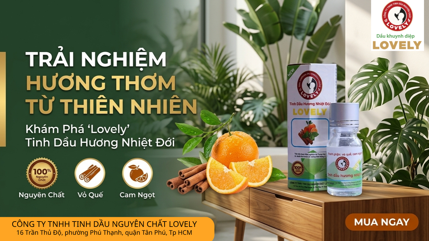 Tinh dầu hương nhiệt đới Lovely