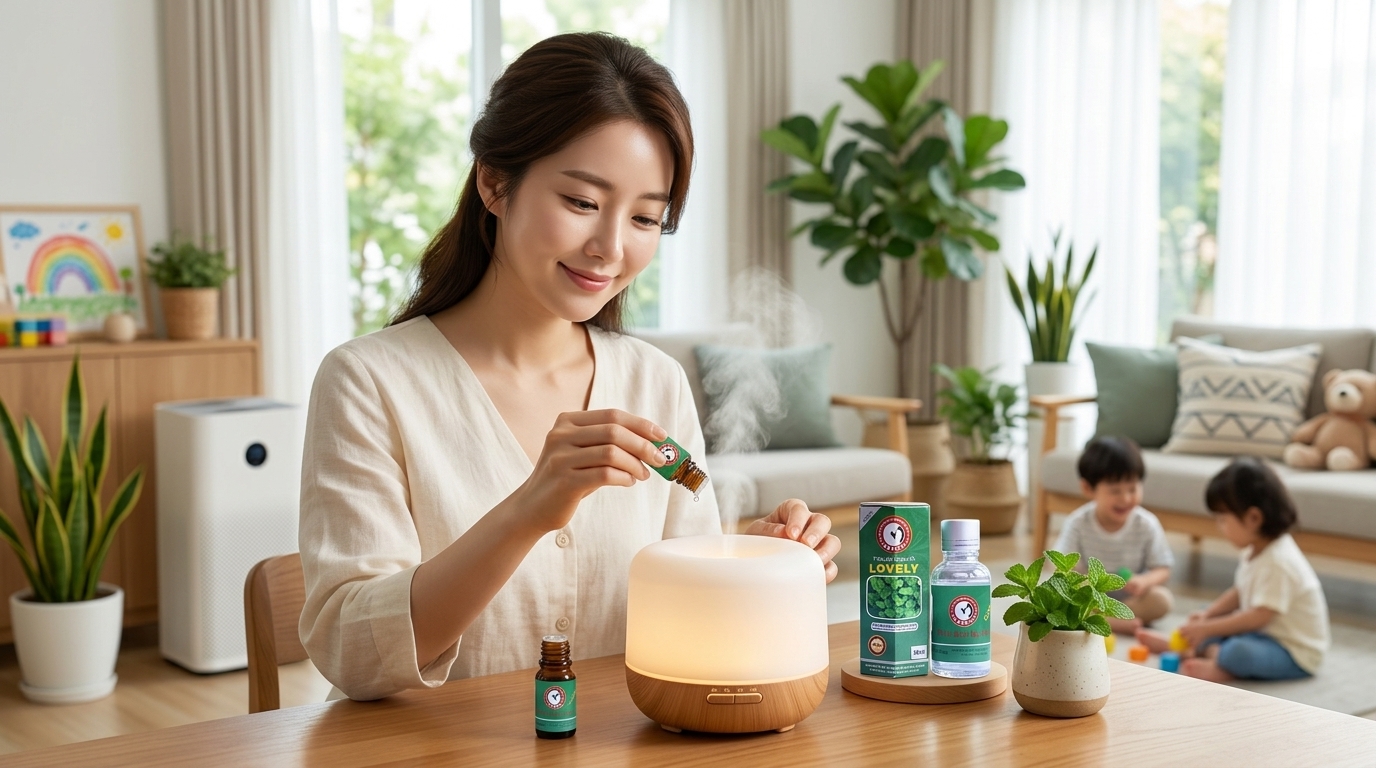 Sản phẩm tinh dầu bạc hà Lovely