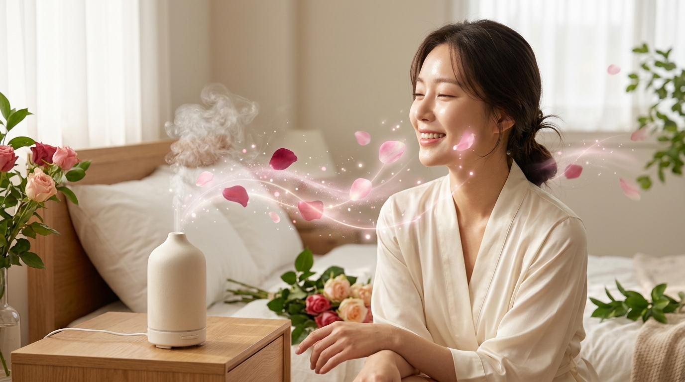 Tinh dầu hoa hồng Lovely chính hãng