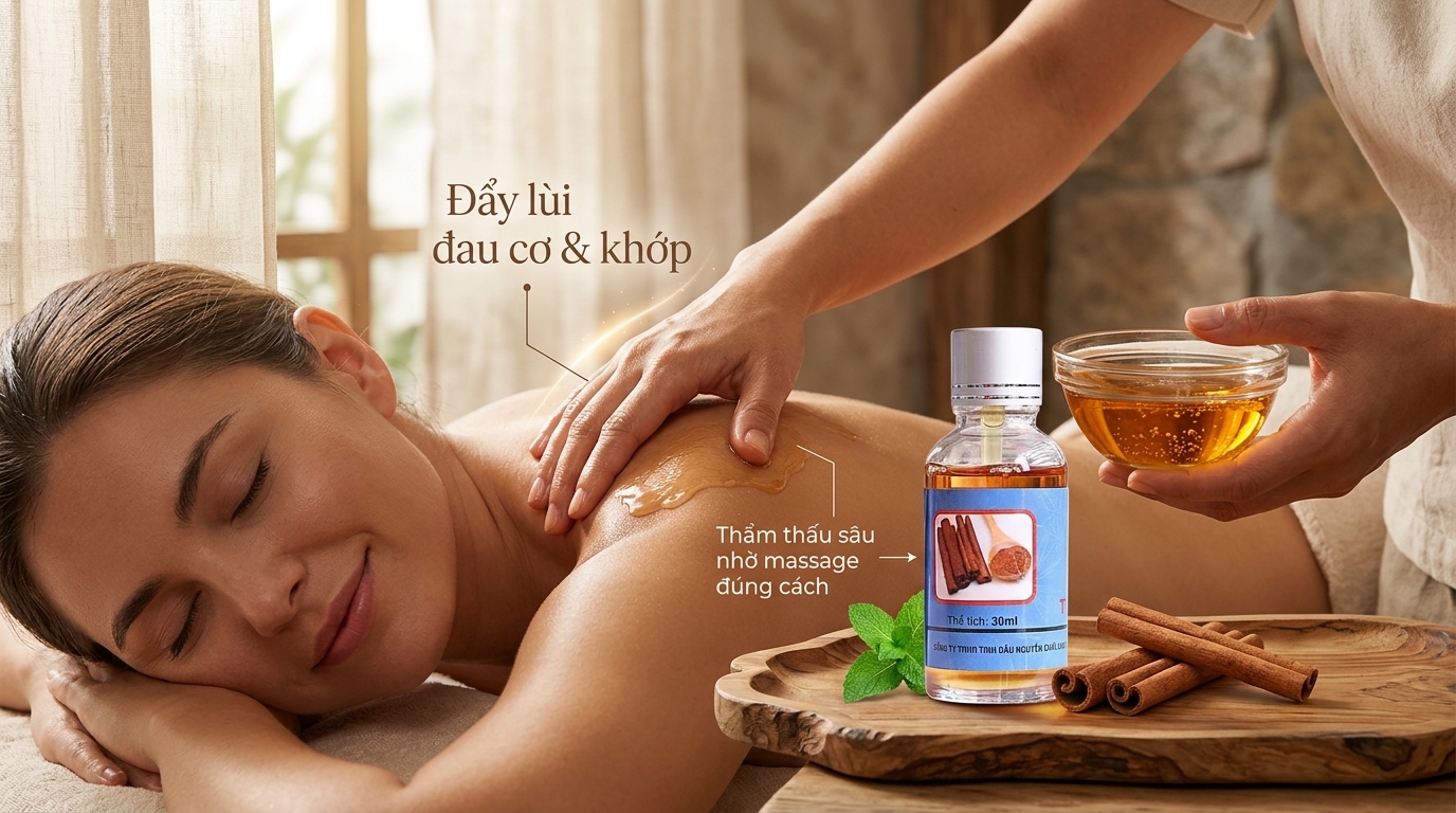 Cách sử dụng Tinh dầu quế hiệu quả