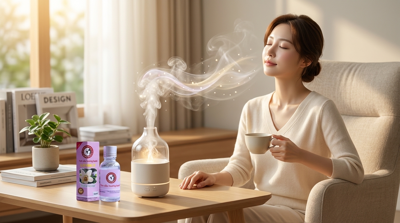 Lợi ích của tinh dầu hương bưởi