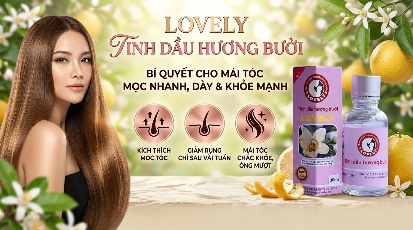 Tinh dầu bưởi Lovely