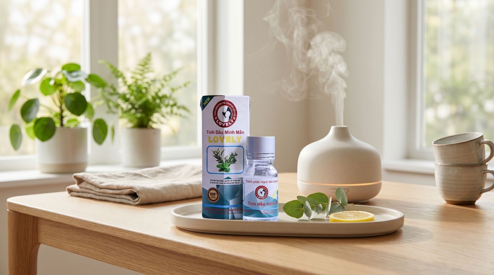 các hình thức ứng dụng tinh dầu xông hơi bảo vệ sức khỏe hằng ngày