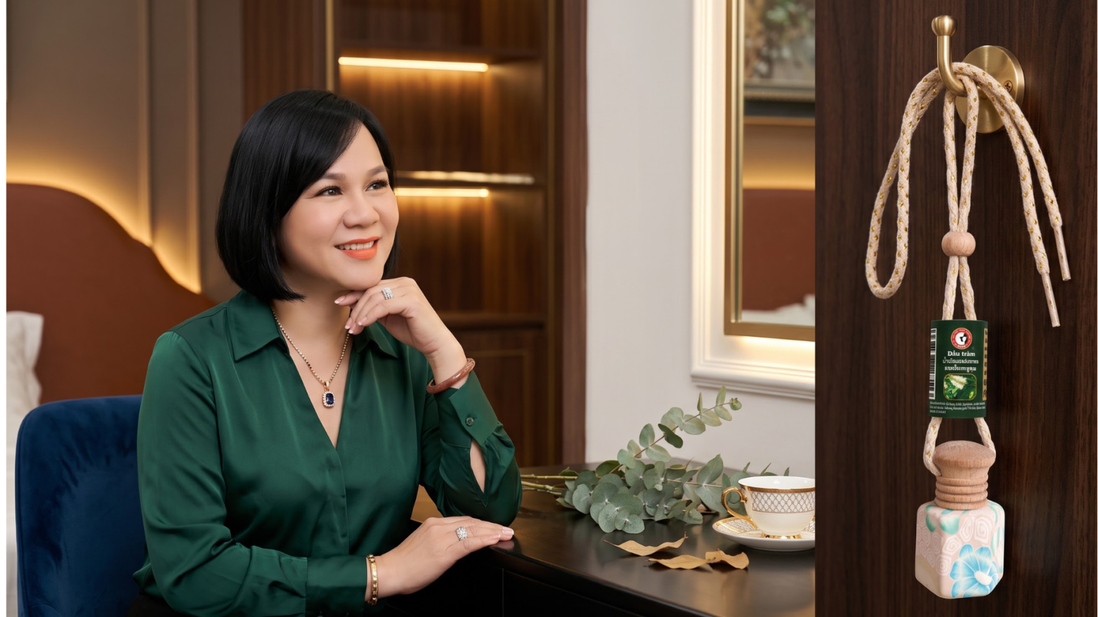 Treo xe dầu tràm Lovely linh hoạt sử dụng cho nhiều không gian sống