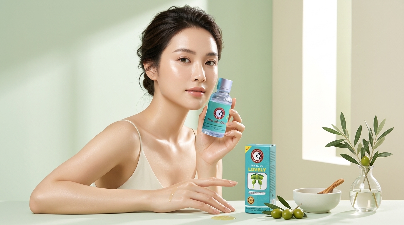 Công dụng của tinh dầu oliu Lovely