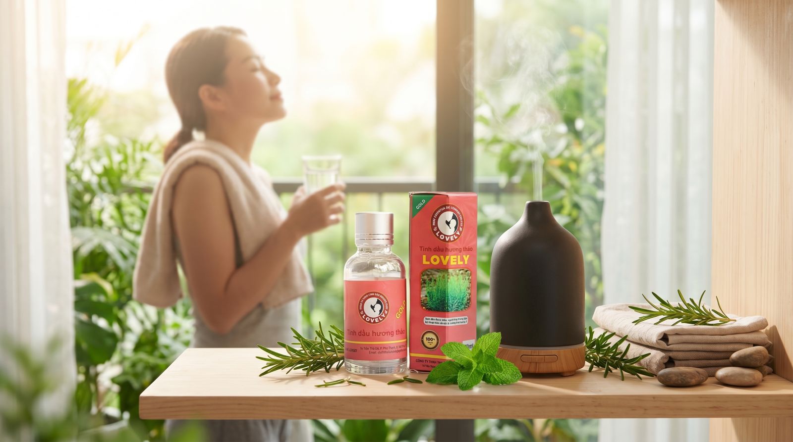 công dụng tinh dầu hương thảo