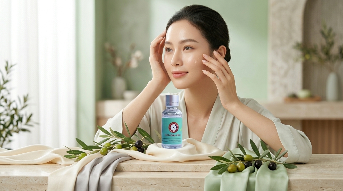 Công dụng của tinh dầu oliu trong làm đẹp