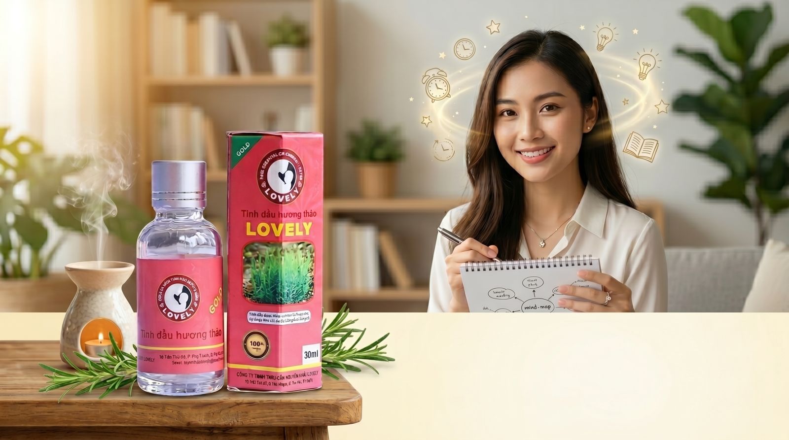 tinh dầu hương thảo