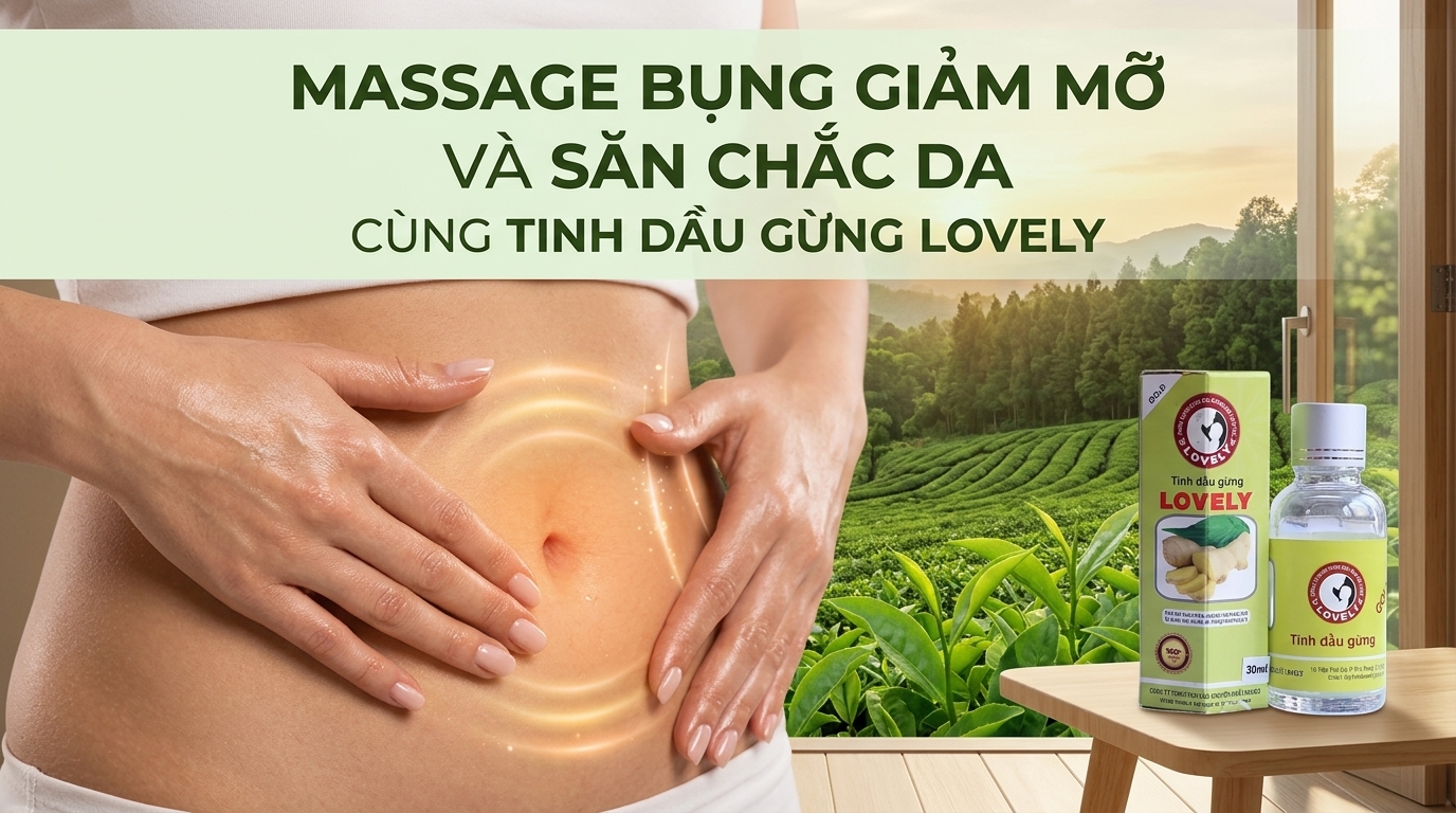 Tinh dầu gừng Lovely