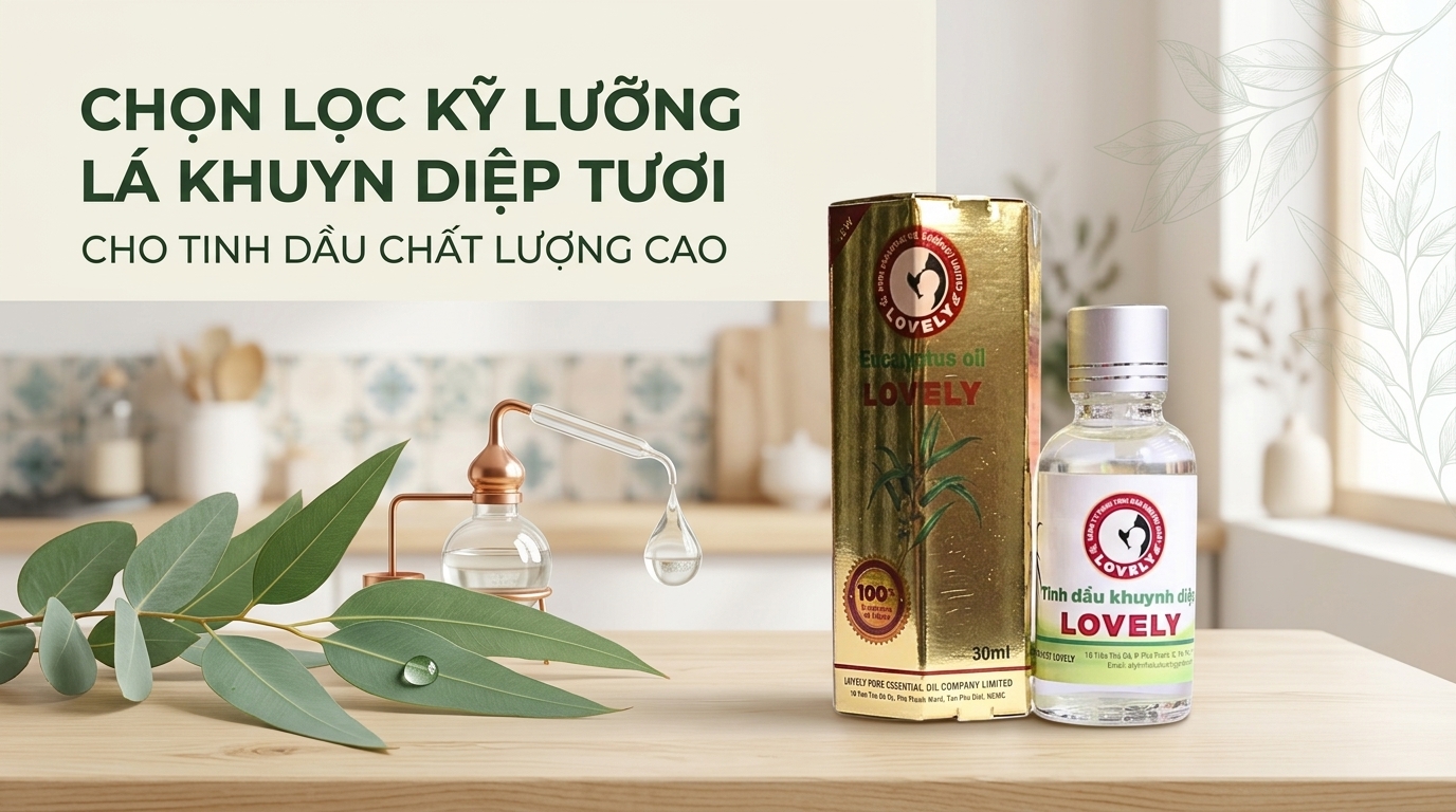 Nguồn gốc tinh dầu khuynh diệp Lovely