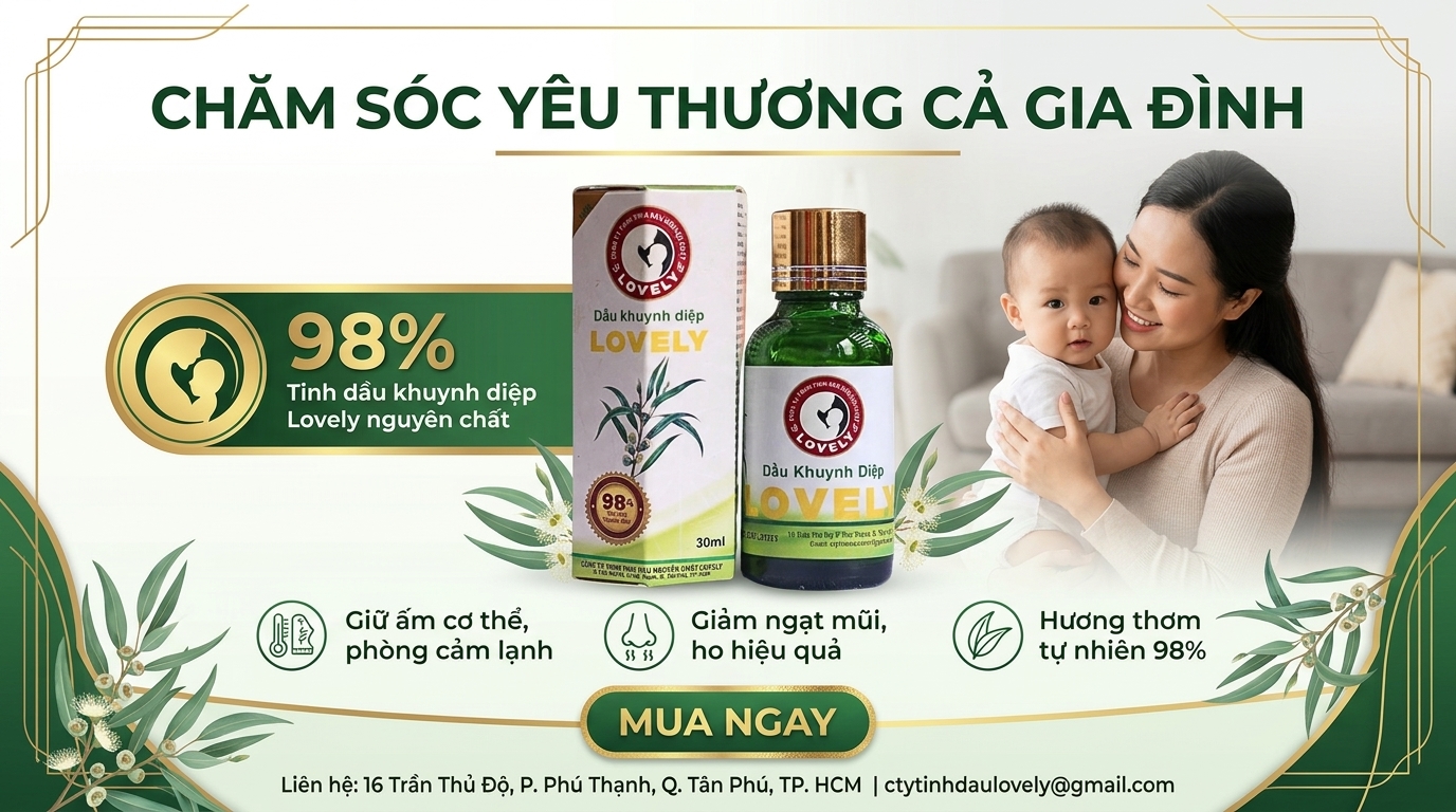 Dầu khuynh diệp Lovely