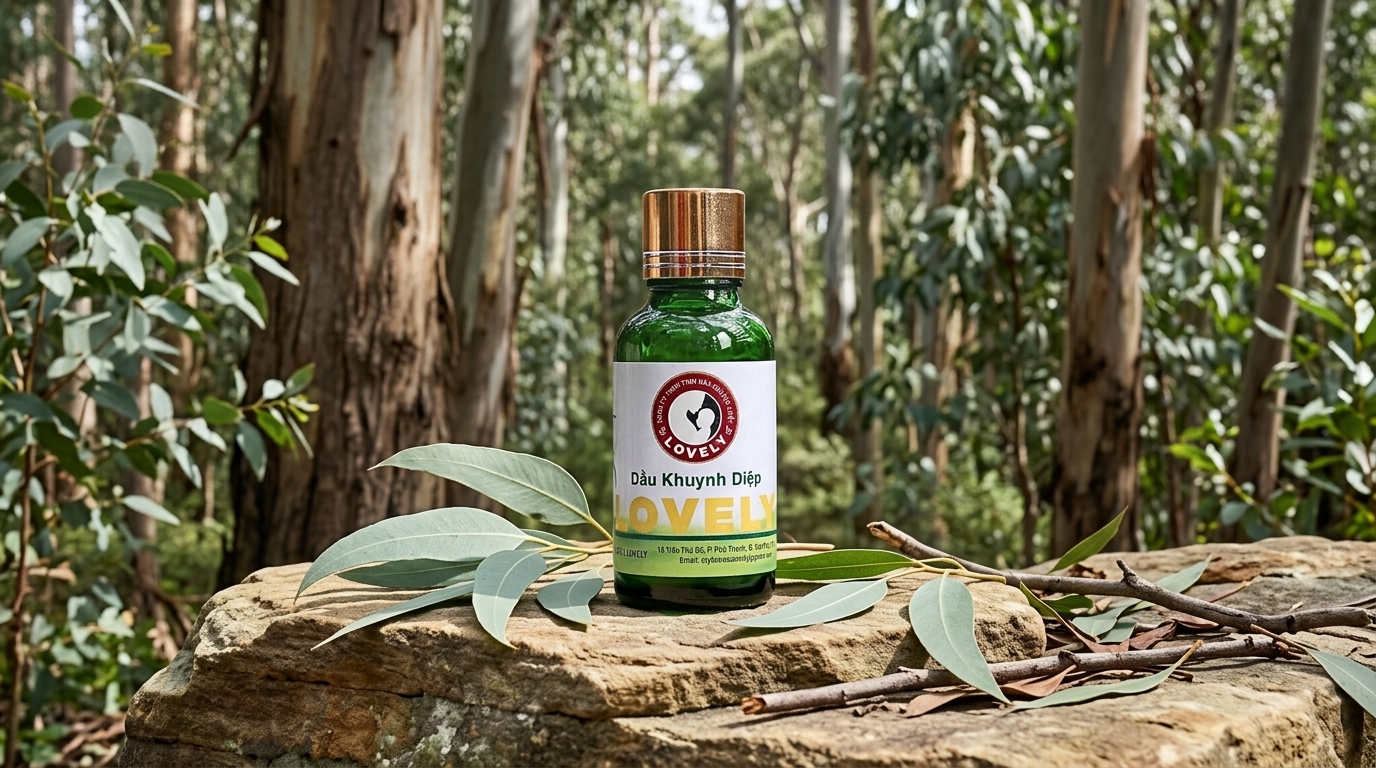 Dầu khuynh diệp cho bé Lovely giải pháp chăm sóc sức khỏe tự nhiên an toàn giúp trẻ khỏe mạnh
