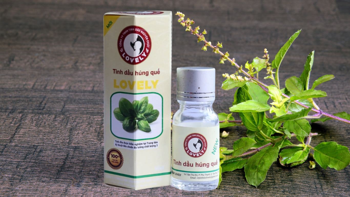 tinh dầu húng quế Lovely