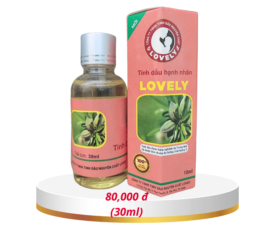 TINH DẦU HẠNH NHÂN LOVELY 30ML