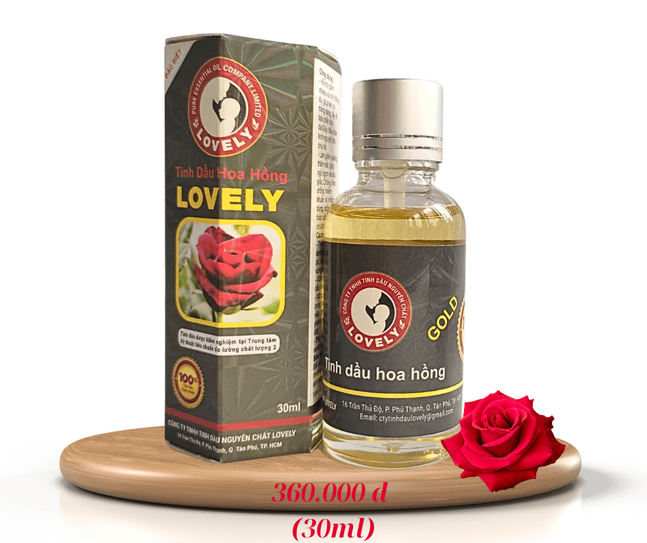 TINH DẦU HOA HỒNG LOVELY 30ML